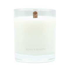 bond & bowery - urban interludes - scented candle - tonka bean, oak moss, cashmere musk - the ooo collective