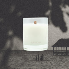 isla holbox - island interludes - scented candle - chinotto, palo santo, sage - the ooo collective