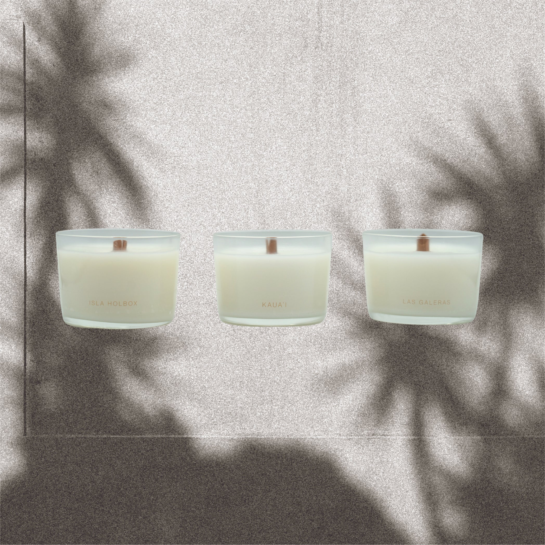 the island minis - gift set - small scented candles - the ooo collective