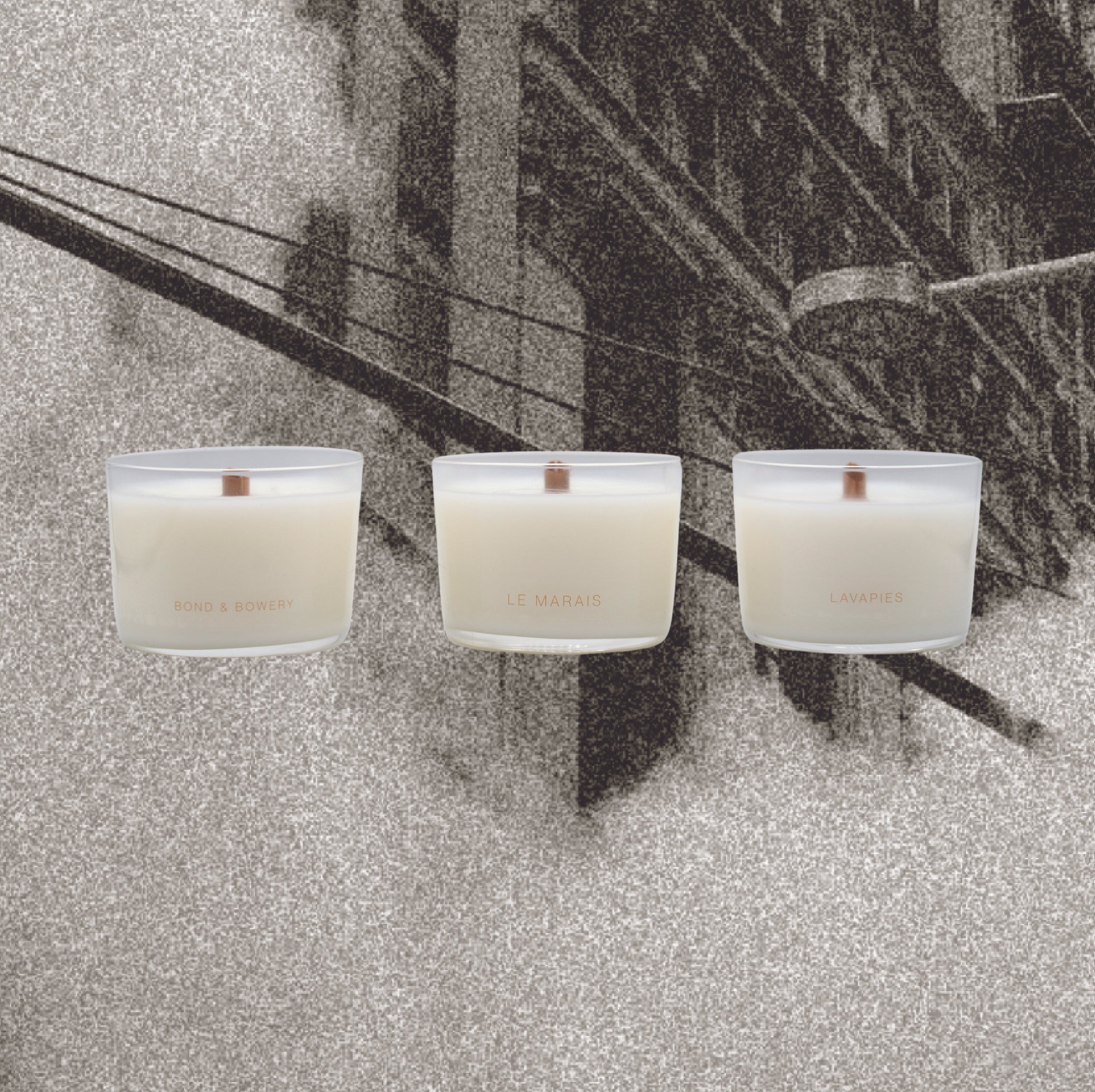 the urban minis - gift set - small scented candles - the ooo collective