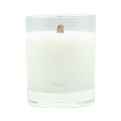 kauai - island interludes - scented candle - jasmine, sea salt, fresh greens - the ooo collective