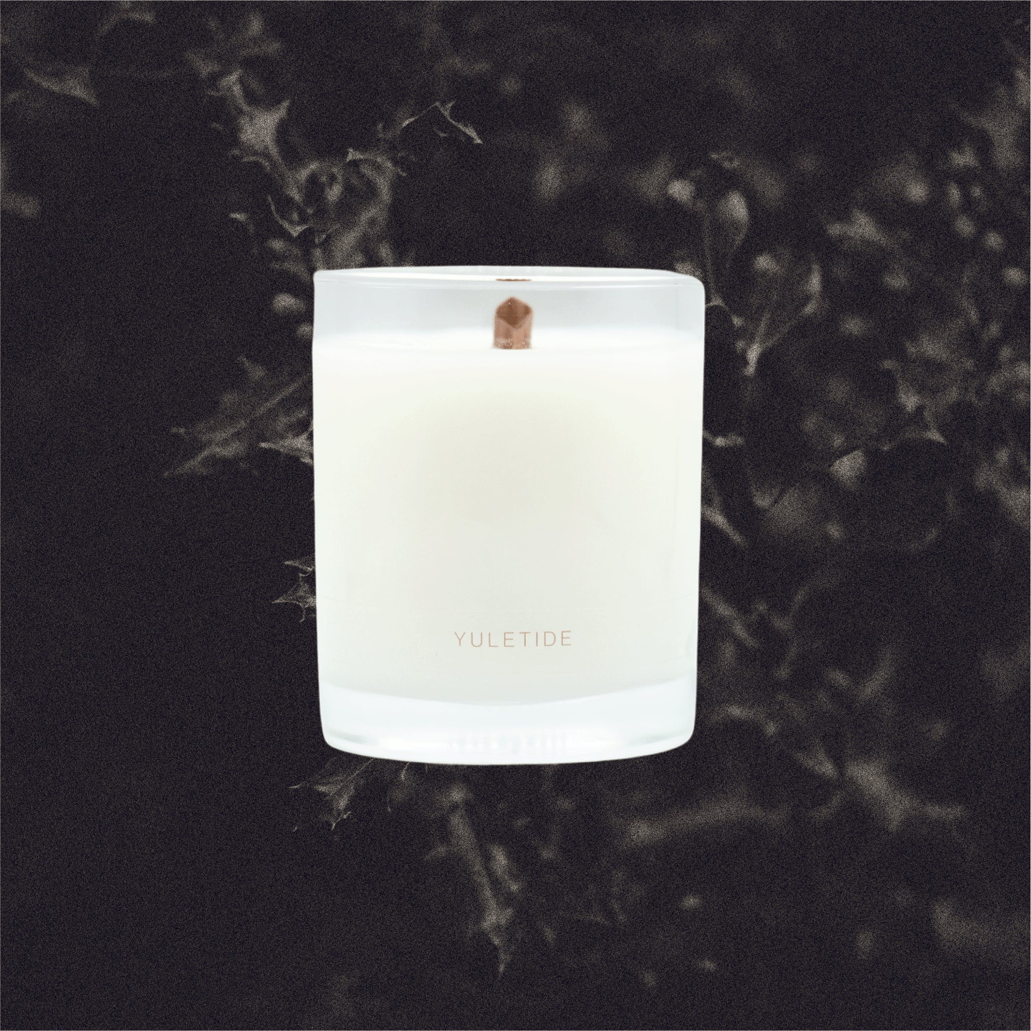 yuletide - holiday - scented candle - cold mountain air, fir balsam, pine wood - the ooo collective